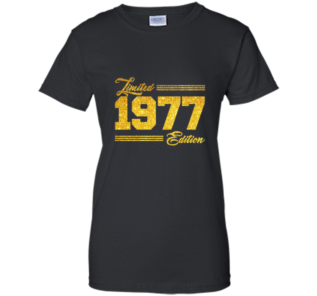 Limited 1977 Edition Golden Birthday T-shirt