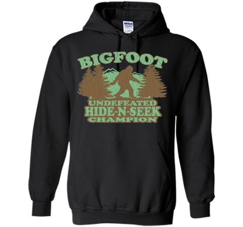Bigfoot Hide-n-seek Champion T-shirt Funny Sasquatch Gift