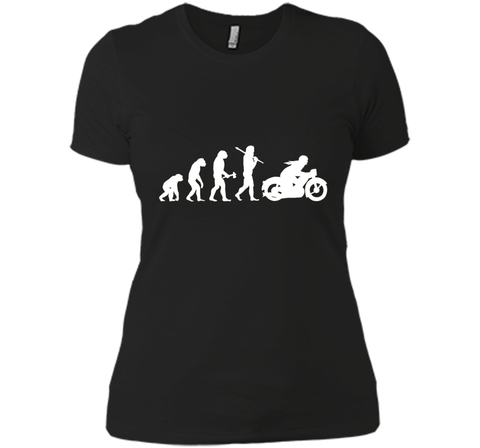 Funny Vintage Motorcycle Motorbike Bikie Evolution T-Shirt