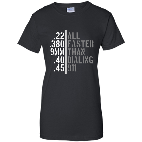 Mens All Faster Than Dialing 911_Shirt