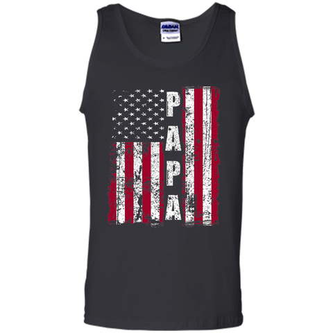 PAPA American Flag T-Shirt Father's Day 2017 Gifts