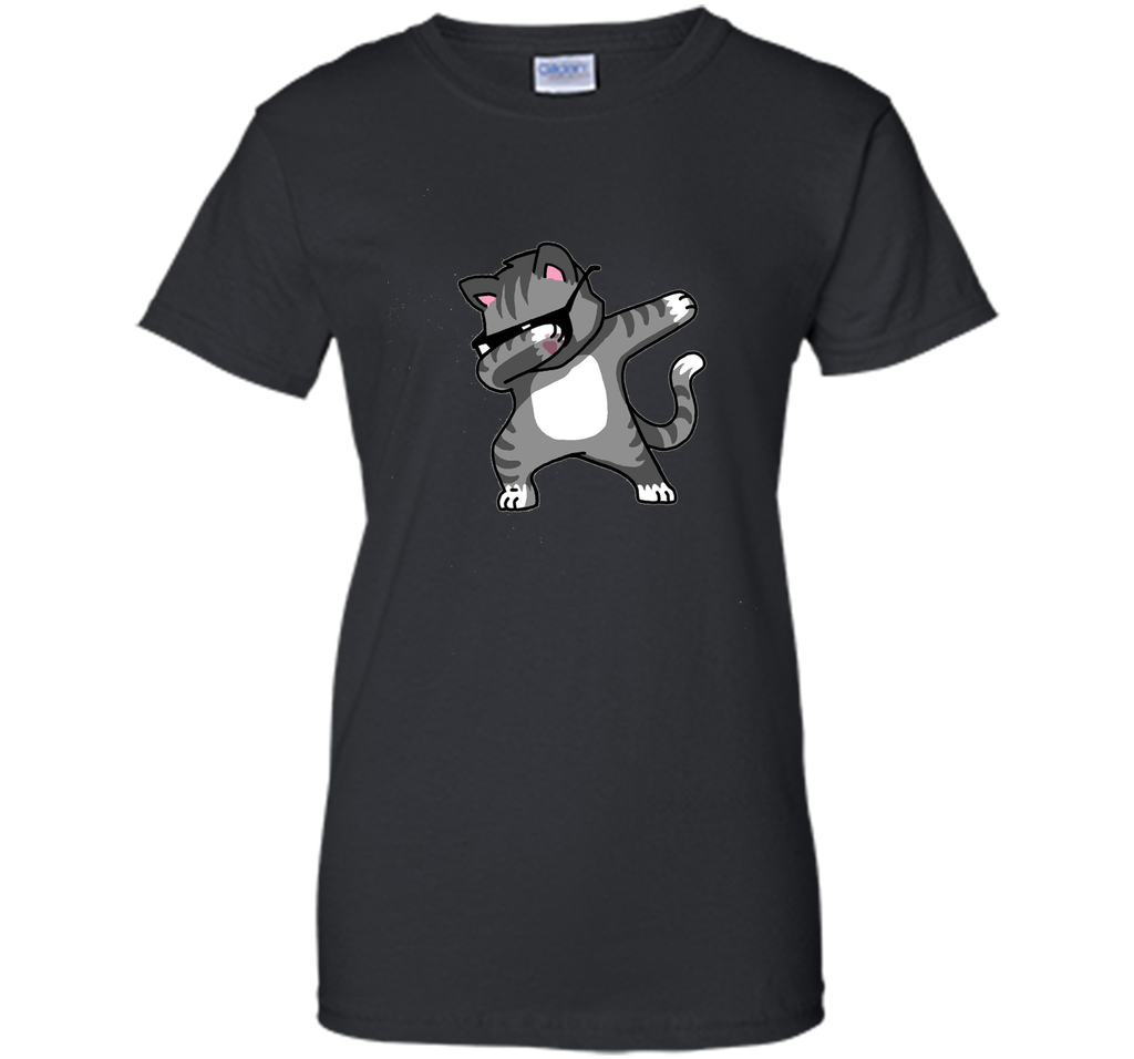 Dabbing Cat Funny Shirt Dab Hip Hop Dabbing Kitten