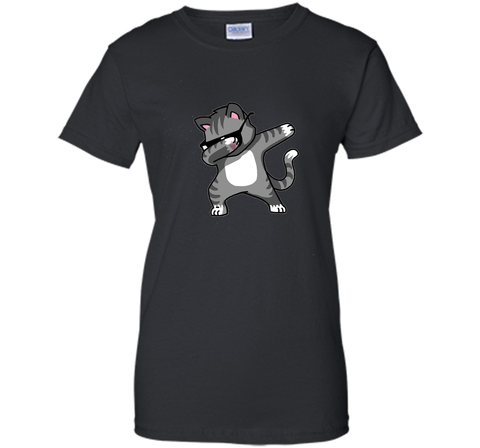 Dabbing Cat Funny Shirt Dab Hip Hop Dabbing Kitten