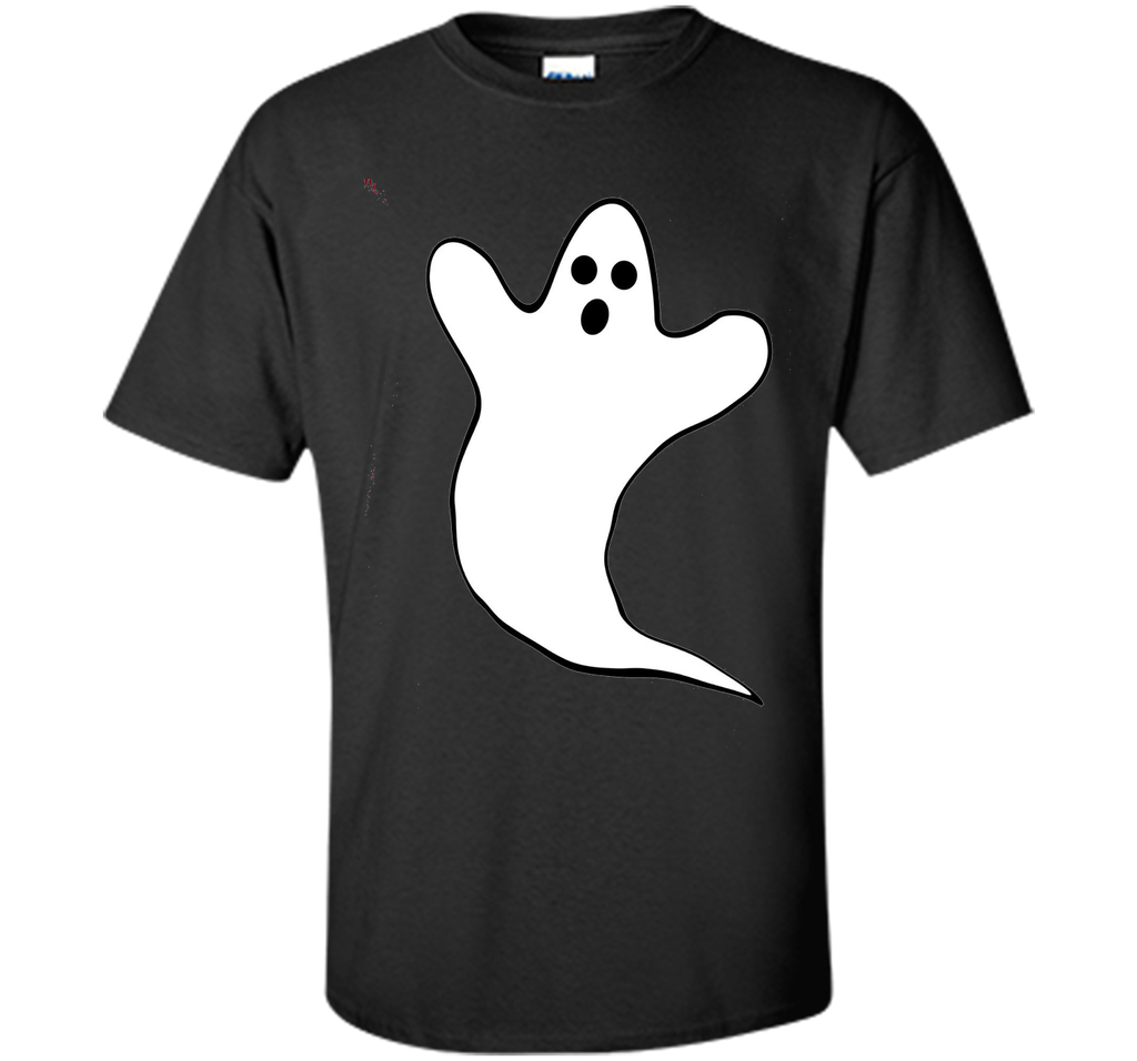 Spooky Ghost Halloween T-Shirt Custom Ultra Cotton
