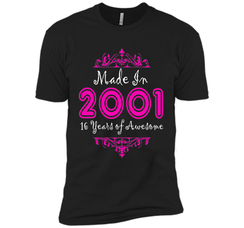 Age 16 Years 2000 2001 Perfect 16th Birthday Gift T-Shirt