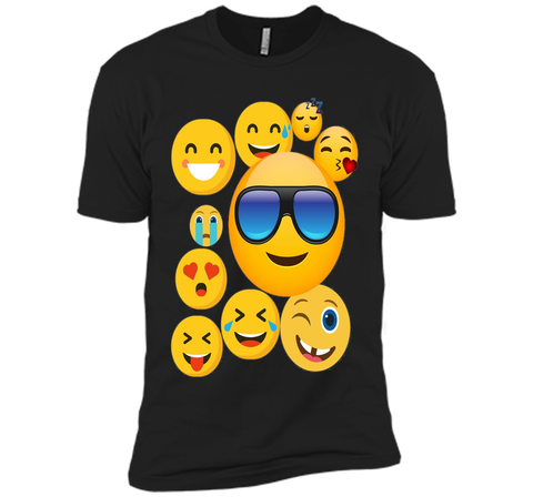 emoji wear -shirt Emoticon Cute smileys Face T-Shirt