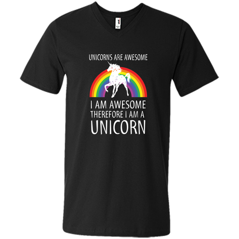 Unicorns Are Awesome Therefore I am A Unicorn Shirt