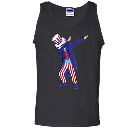 Dabbing Uncle Sam Shirt Funny 4th of July Boys Girls Adults