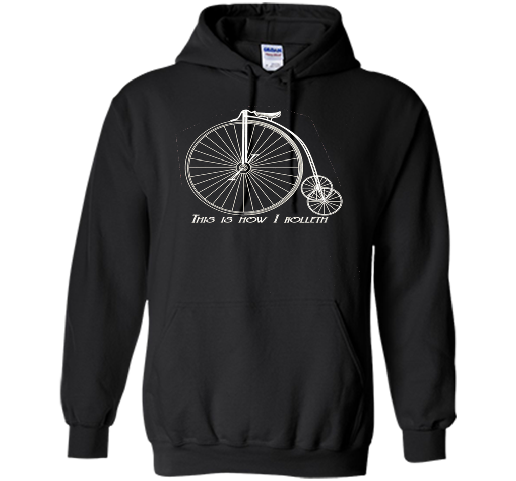 This is How I Rolleth Roll Vintage Tricycle BiCycle T-Shirt
