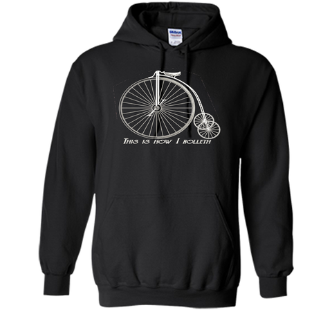 This is How I Rolleth Roll Vintage Tricycle BiCycle T-Shirt