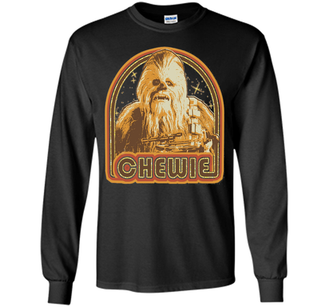 Star Wars Chewbacca Retro Chewie Vintage Graphic T-Shirt