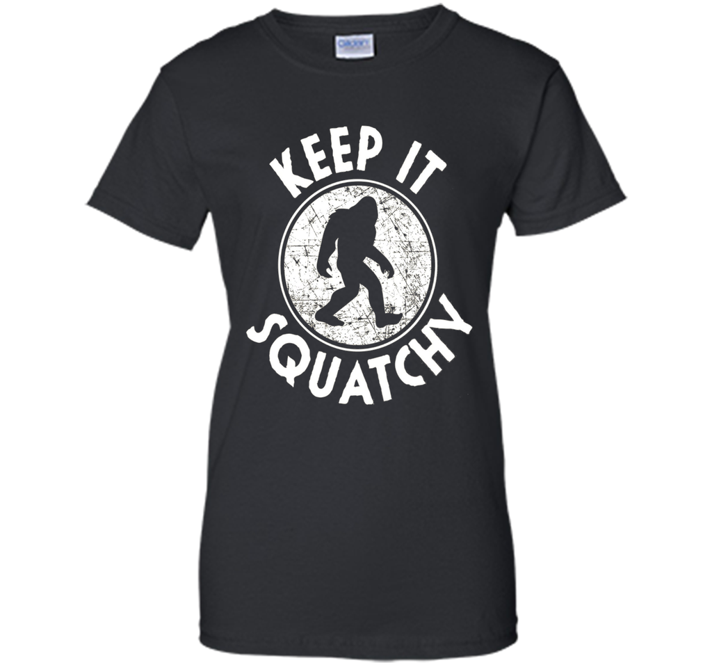 Keep it Squatchy Bigfoot T-Shirt Funny Sasquatch Gift