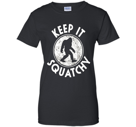 Keep it Squatchy Bigfoot T-Shirt Funny Sasquatch Gift
