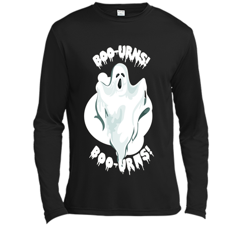 (V2) Boo Boo-Urns! Funny Ghost Halloween T-Shirt Long Sleeve Moisture Absorbing Shirt