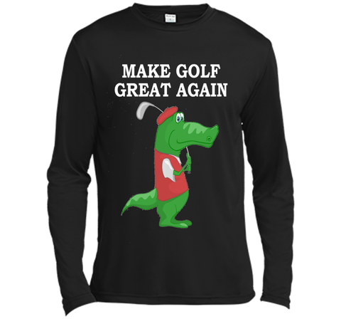 Make Golf Great Again Funny Joke Alligator Shirt