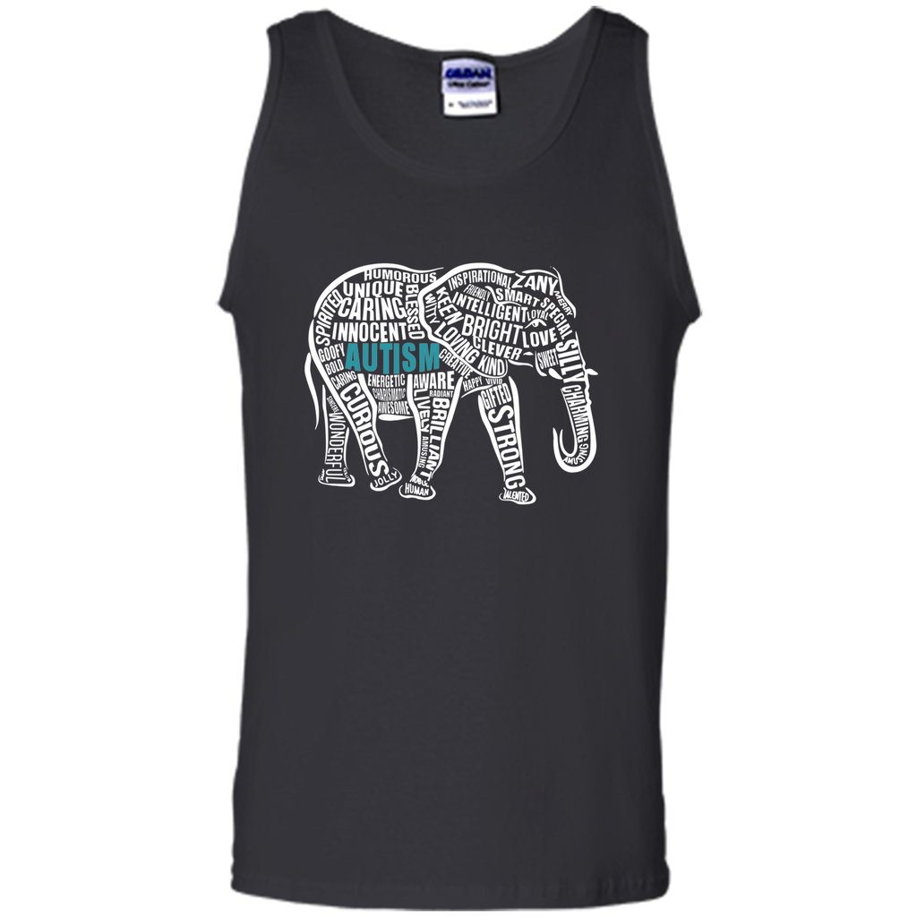 Autism Awareness Elephant T shirt