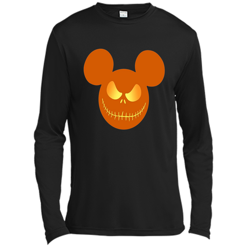 funny mickey halloween Long Sleeve Moisture Absorbing Shirt