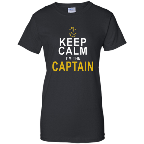 Boat Captain Shirt Keep Calm Im The Captain Boating Gifts
