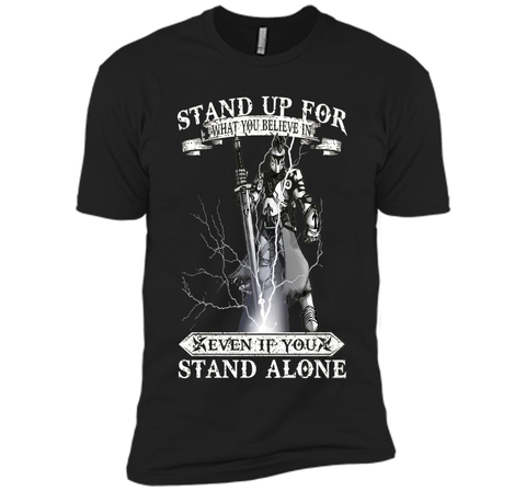 stand up for what you believe viking t-shirt