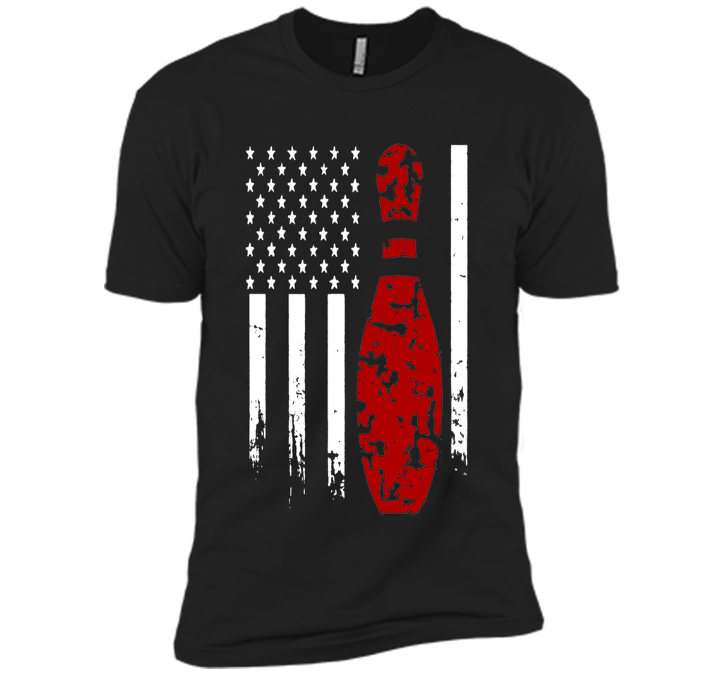 Bowling T Shirts - bowling flag
