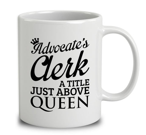 Advocate's Clerk A Title Just Above Queen