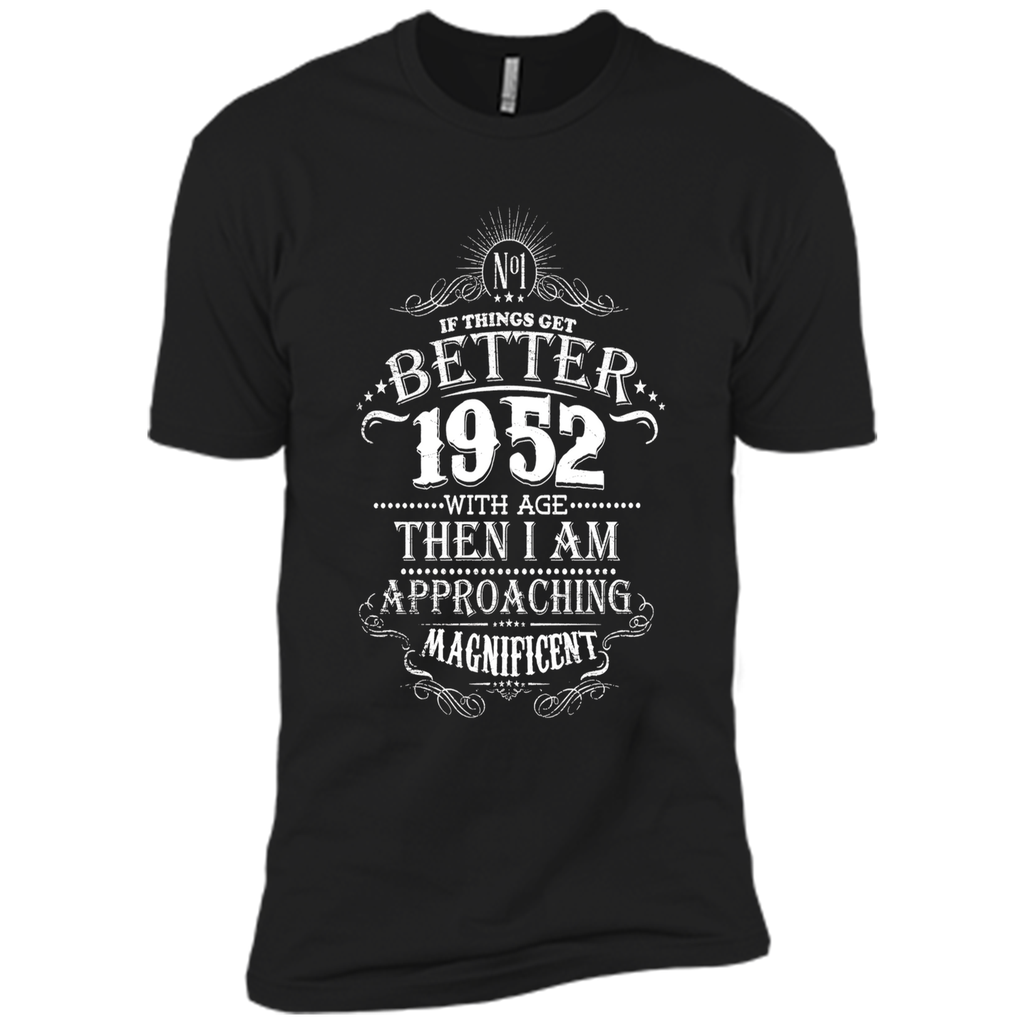 Vintage 1952 Birthday T-Shirt 65 Years Old Birthday Gift