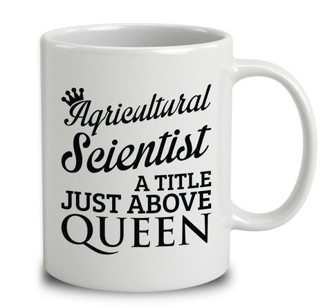 Agricultural Scientist A Title Just Above Queen