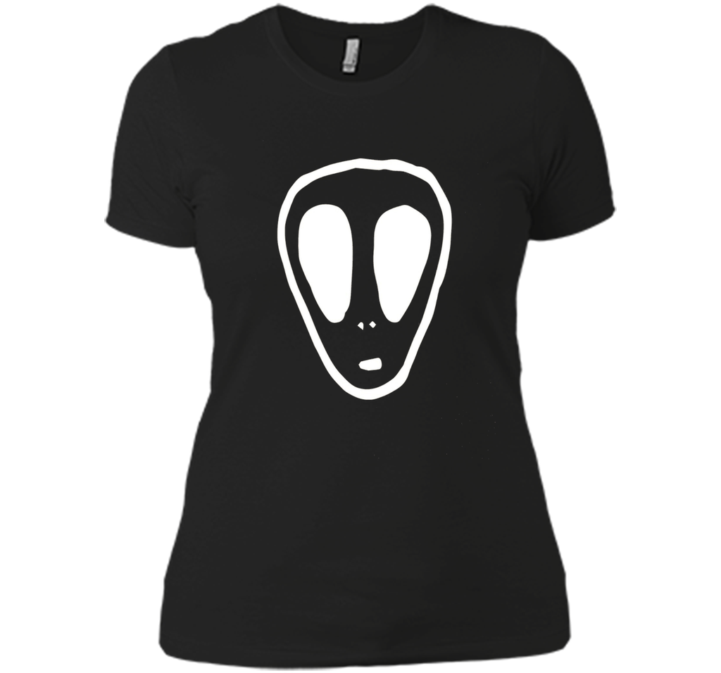 UFO Alien Face Mystery Horror T-Shirt