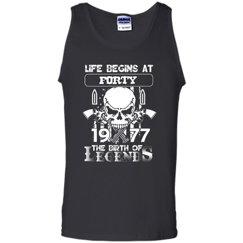 Life begins at forty 1977 The birth of legends T-Shirt cool shirt