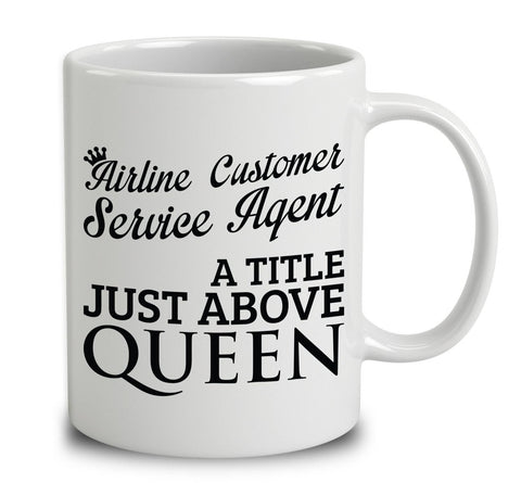 Airline Customer Service Agent A Title Just Above Queen