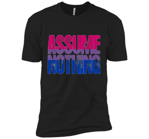 Assume Nothing - Bisexual Pride T-Shirt