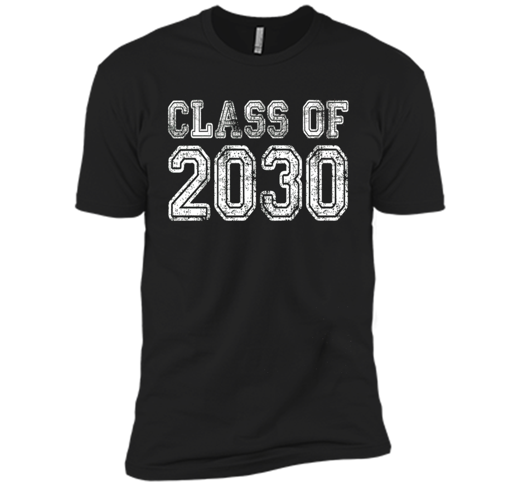 Class of 2030 - Vintage/Retro Future Graduate Tee Shirt