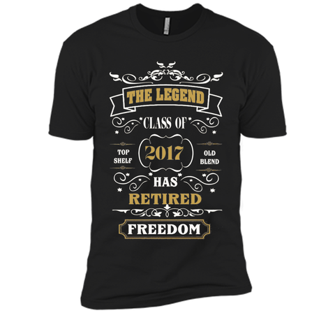 Retired 2017 Shirt: Funny Retirement Gift T-Shirt