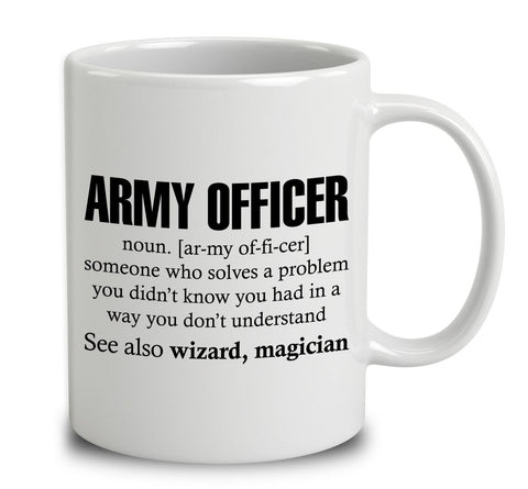 Army Officer Someone Who Solves A Problem