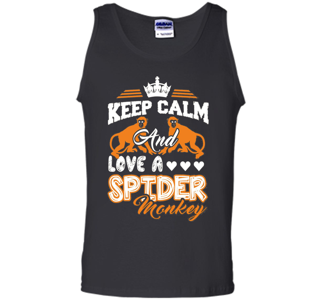 Spider Monkey Shirt - Keep Calm And Love A Spider Monkey Tee