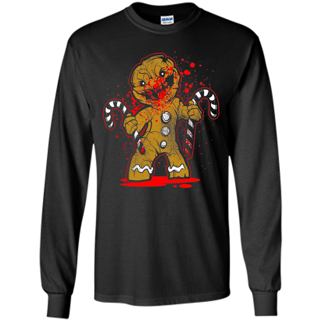 Scary Zombie Gingerbread Man T-shirt