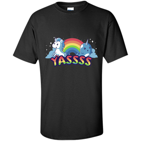 say yasssss-lovely unicorn t shirt