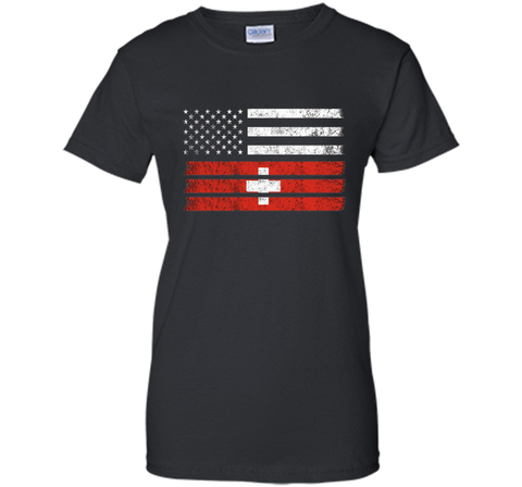 Swiss American Flag - USA Switzerland Shirt