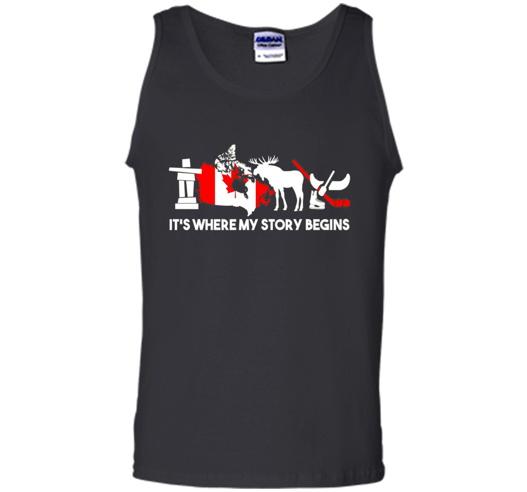 Canada T shirt,  Canada Where My Story Begins Shirt