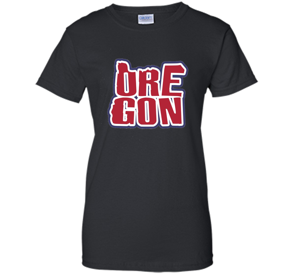 Oregon American States Graffiti Art T-Shirt