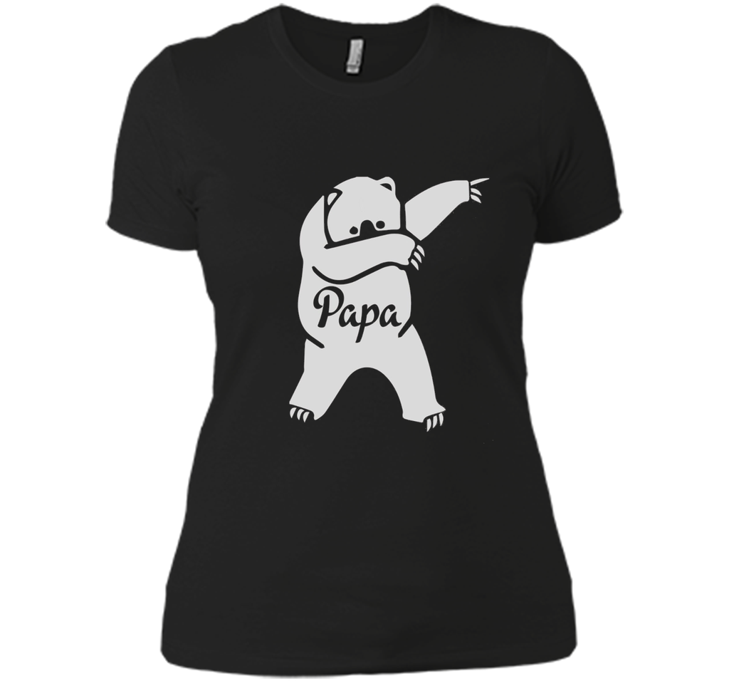 Papa Bear Cute Dabbing Funny Dab Dance Gift Shirt for Father