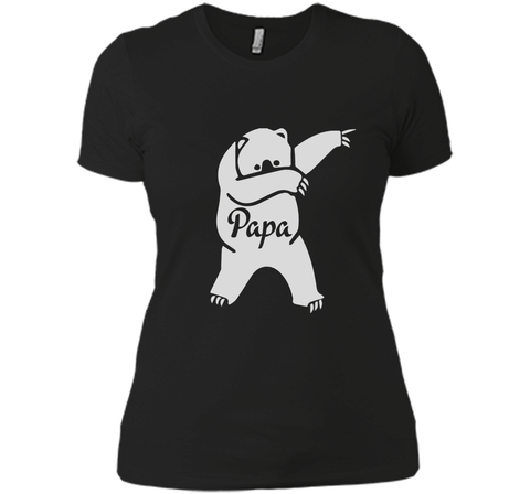 Papa Bear Cute Dabbing Funny Dab Dance Gift Shirt for Father