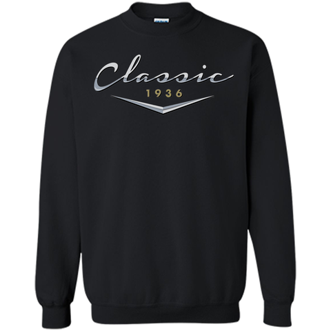 mens vintage classic 1936 tshirt 80th birthday gifts for him