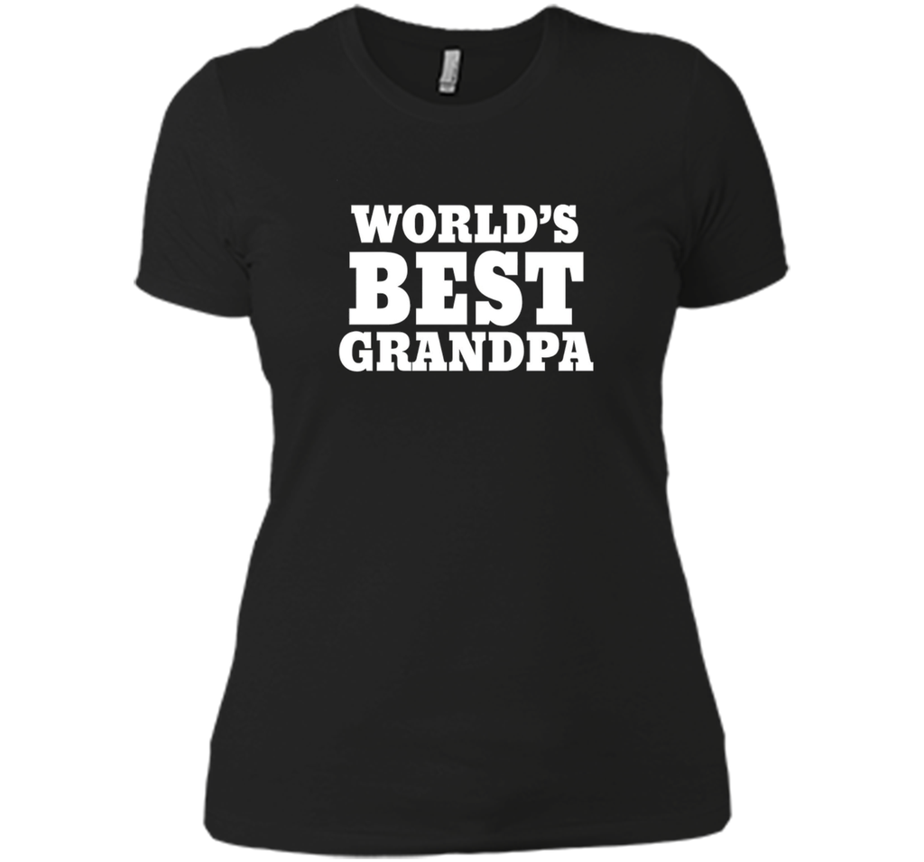 World's best grandpa - grandparent t-shirt