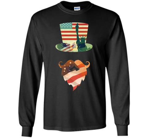 Funny Dabbing Shirt Patriotic Sam United States Of America