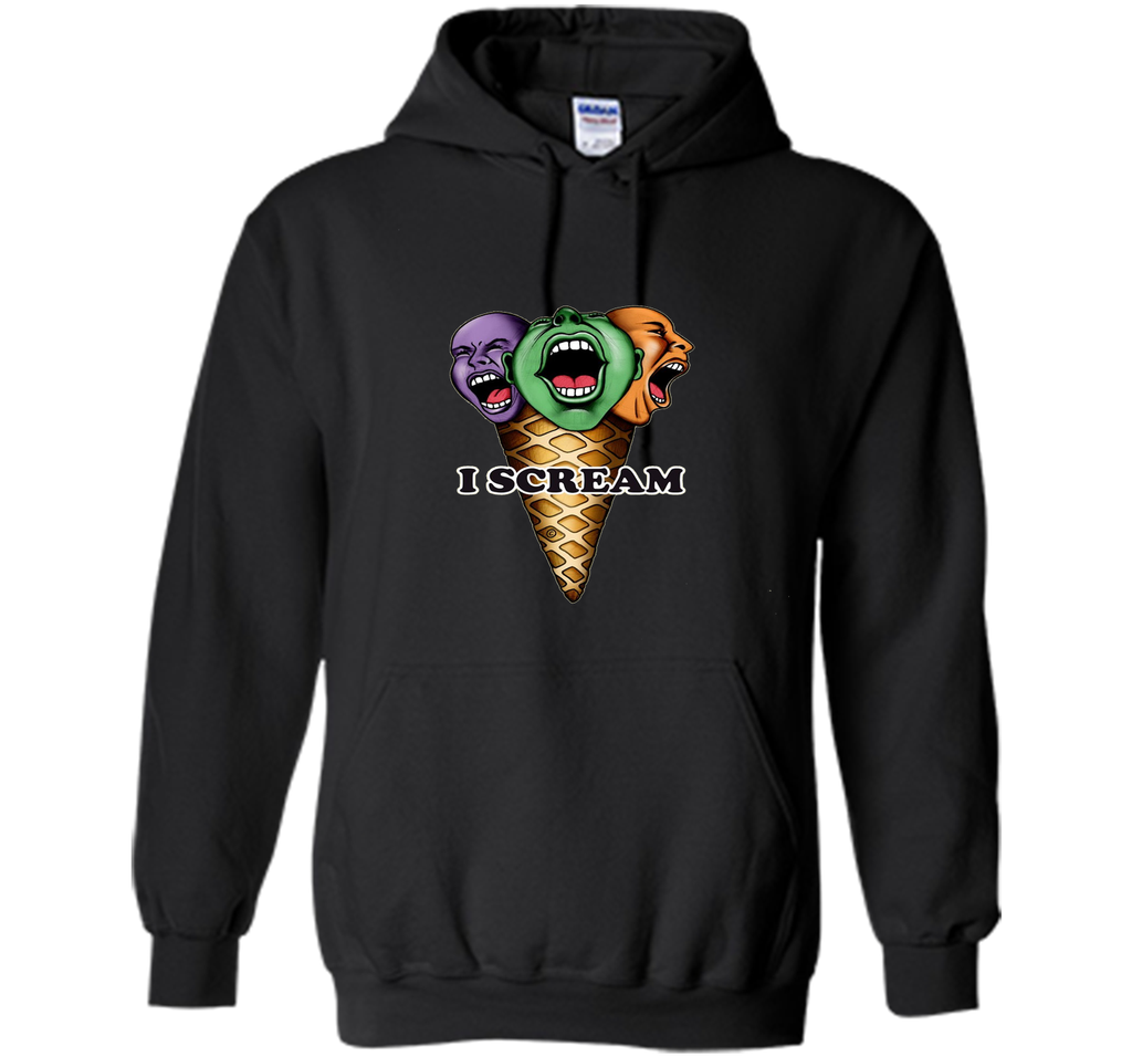 Mens TalArtee screaming icecream Illustration T-Shirt (Men)