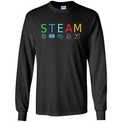 STEAM Symbols T- Shirt STEM Science Engineering ART Math Tee