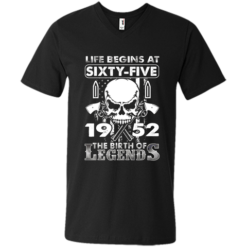 65th Birthday Gifts 1952 The Birth Of Legends T-Shirt
