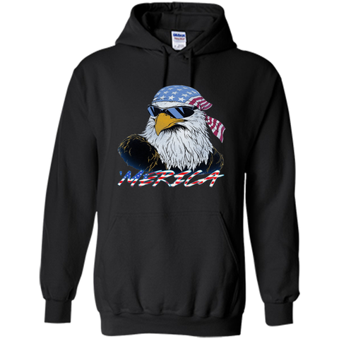 USA PRIDE MERICA MULLET EAGLE T-SHIRT  4th of july shirt