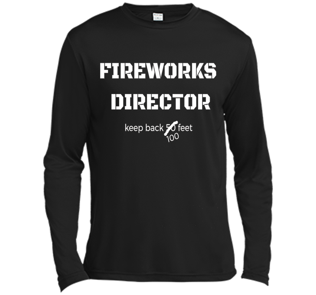 Fireworks Director Keep Back July 4th Fourth T Shirt Tee